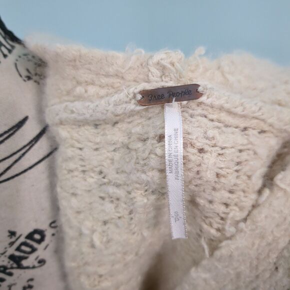 FREE PEOPLE Once In A Lifetime Cardigan small sweater - Picture 4 of 4